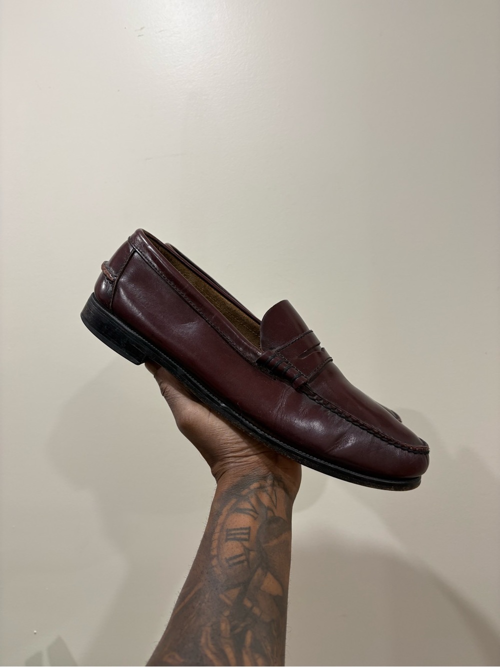 Vintage Leather Florsheim Penny Loafers